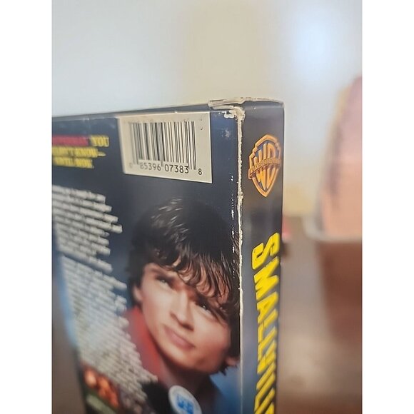 Smallville: Pilot Warner Bros Release Superman Rare TESTED (VHS 2002) HTF - Picture 12 of 13